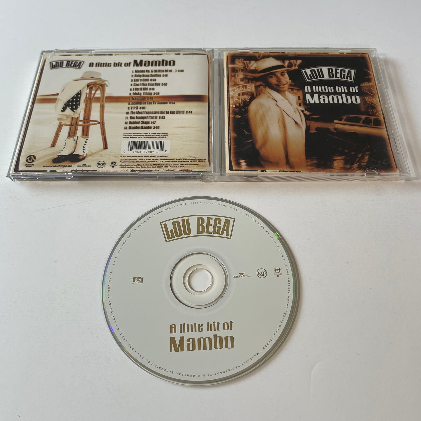 Lou Bega A Little Bit Of Mambo Used CD VG+\VG+