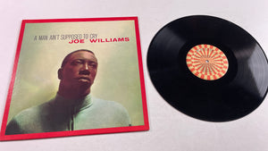 Joe Williams A Man Ain't Supposed To Cry Used Vinyl LP VG+\VG+