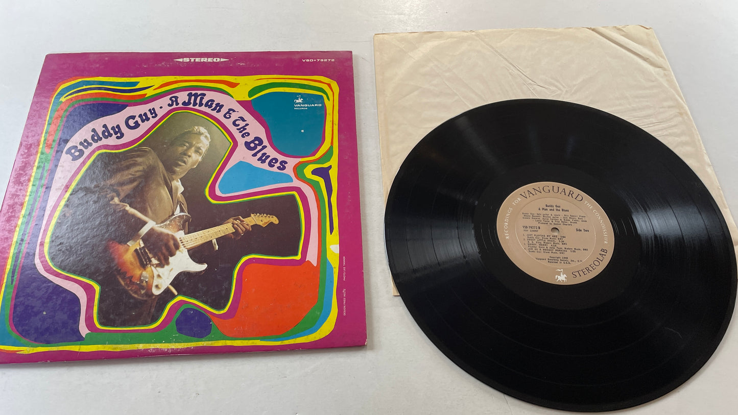 Buddy Guy A Man And The Blues Used Vinyl LP VG+\G+