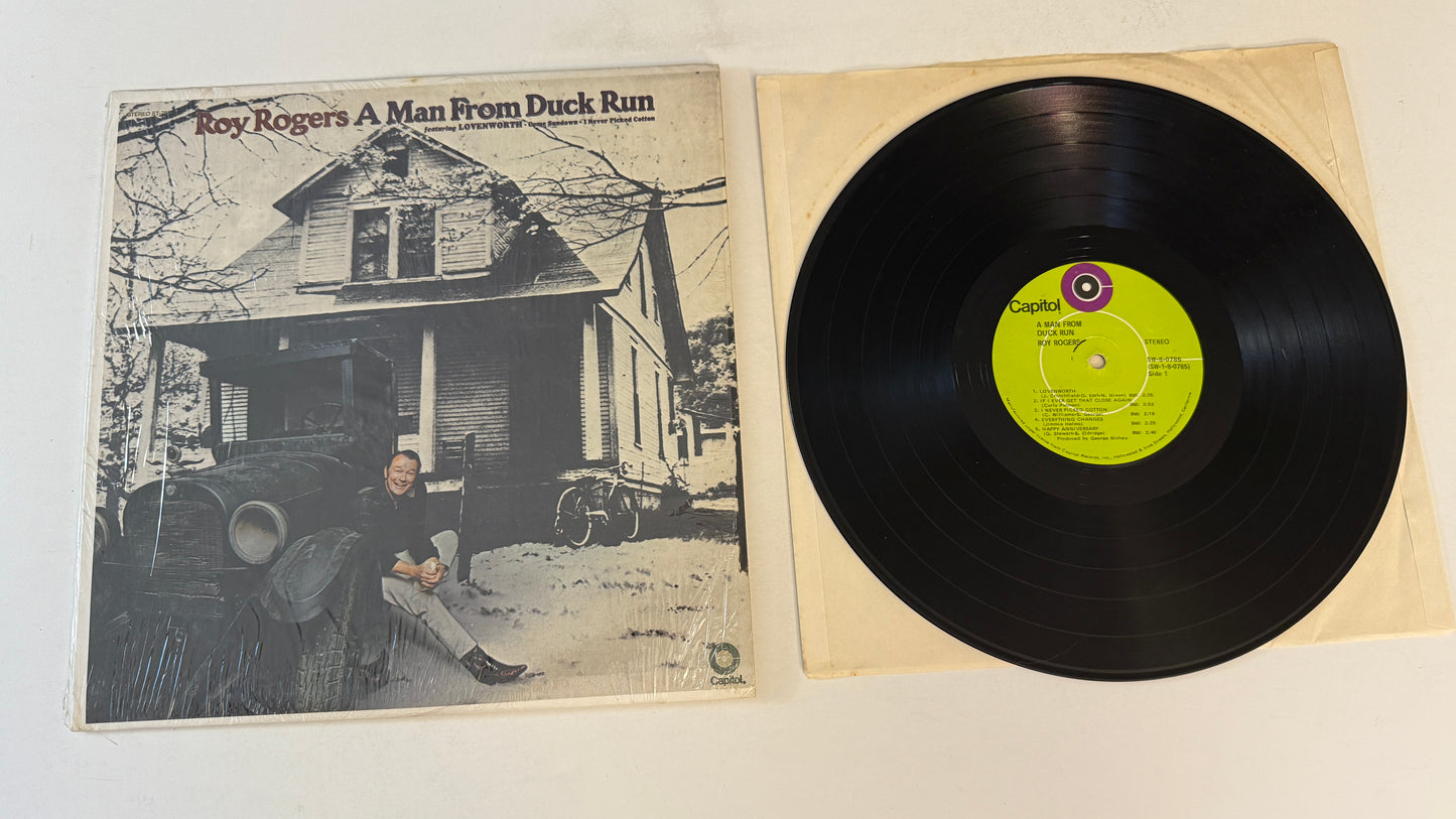 Roy Rogers A Man From Duck Run Used Vinyl LP VG+\VG+