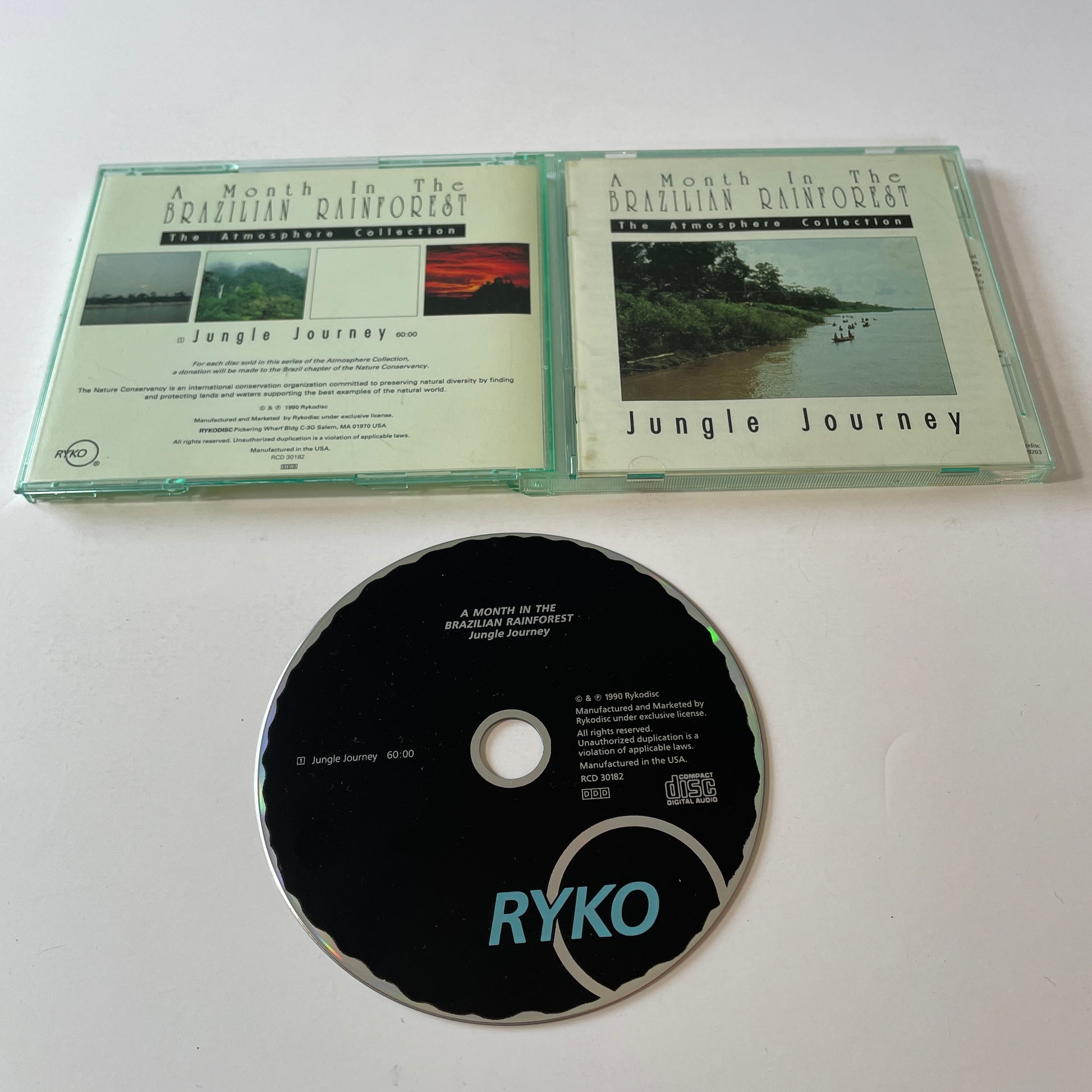 No Artist A Month In The Brazilian Rainforest Used CD VG+\VG+