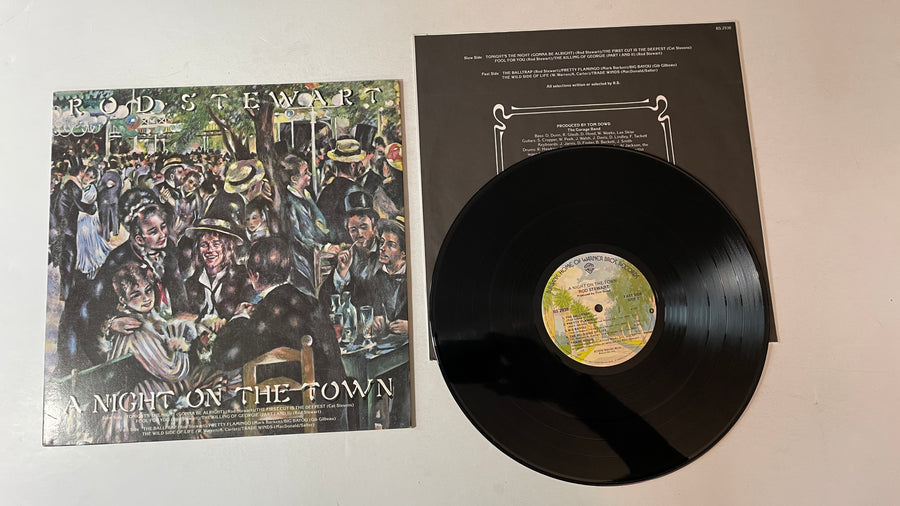 Rod Stewart A Night On The Town Used Vinyl LP VG+\VG