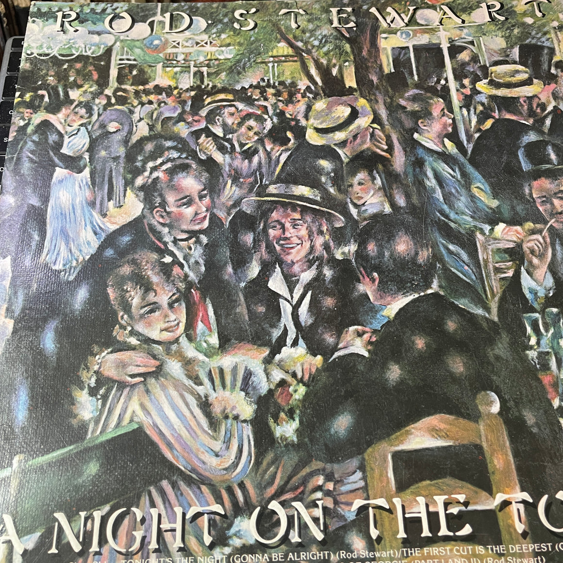 Rod Stewart A Night On The Town Used Vinyl LP VG+\VG+