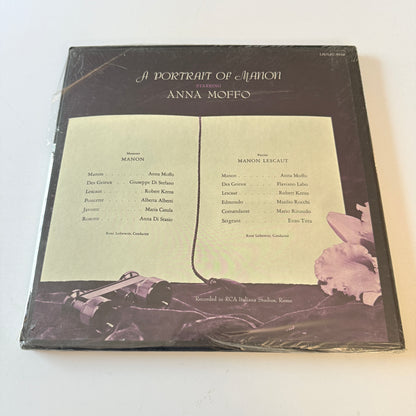 Jules Massenet A Portrait Of Manon New Vinyl Box Set M\VG+