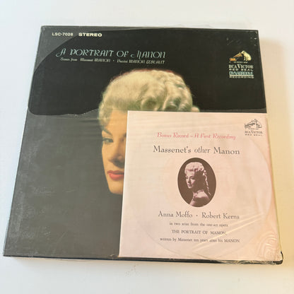 Jules Massenet A Portrait Of Manon New Vinyl Box Set M\VG+