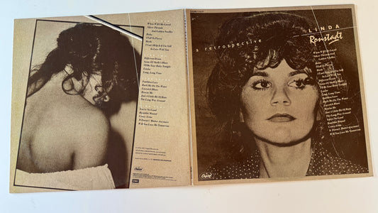 Linda Ronstadt A Retrospective Used Vinyl 2LP VG+\VG