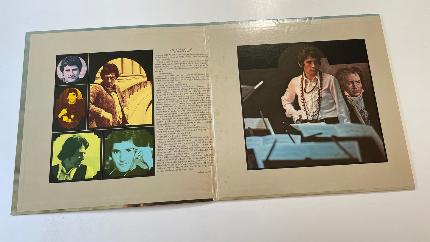 Miguel Rios A Song Of Joy Used Vinyl LP VG+\VG+