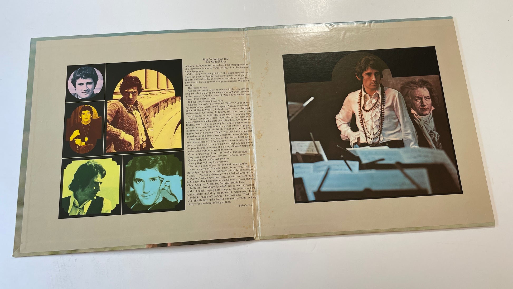 Miguel Rios A Song Of Joy Used Vinyl LP VG+\VG+
