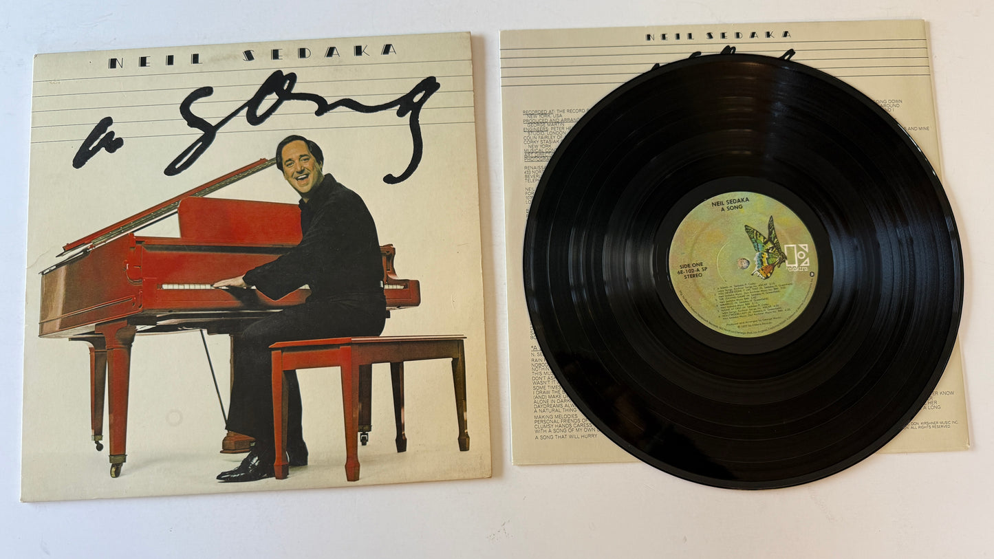 Neil Sedaka A Song Used Vinyl LP VG+\VG+