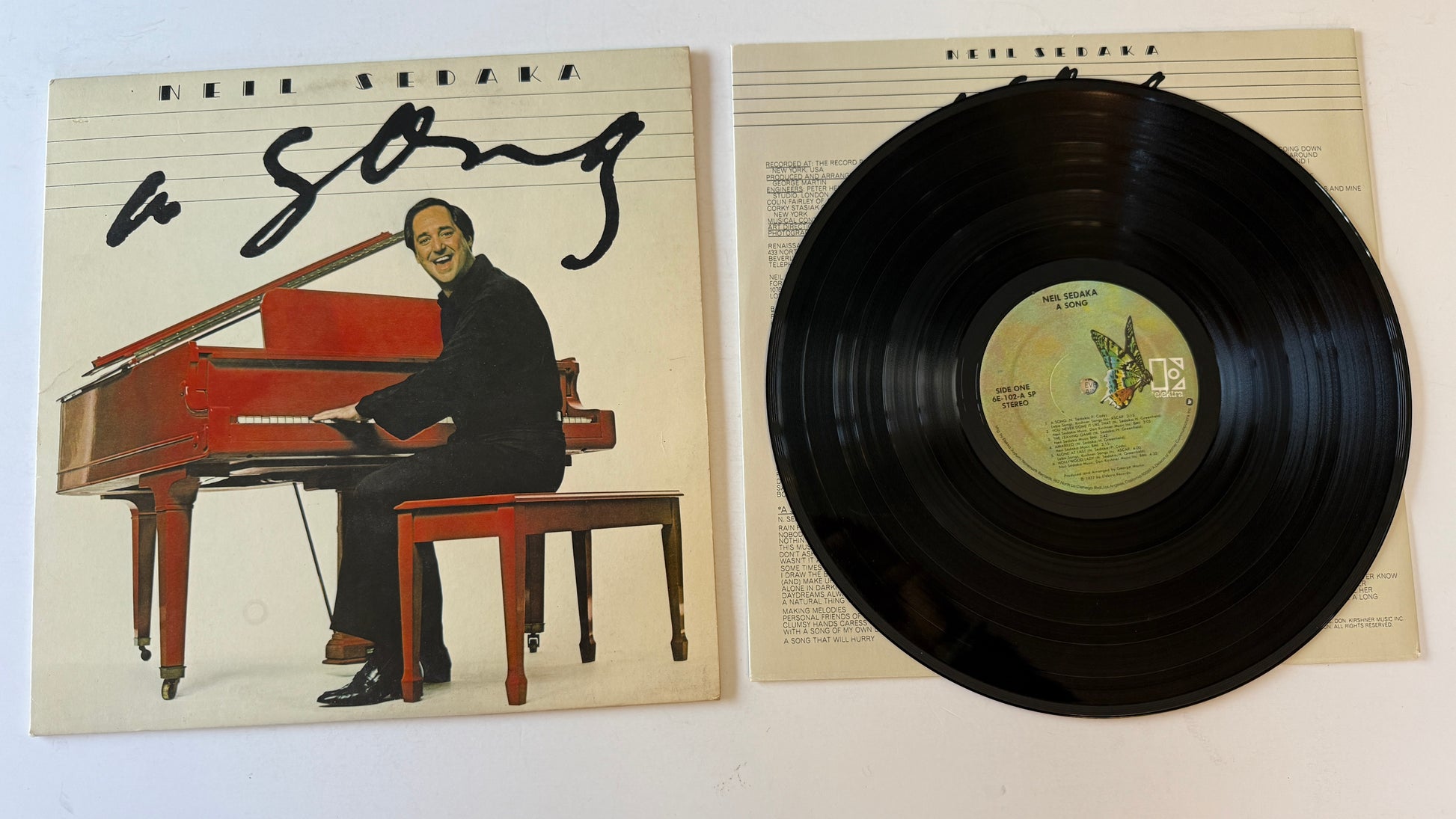 Neil Sedaka A Song Used Vinyl LP VG+\VG+