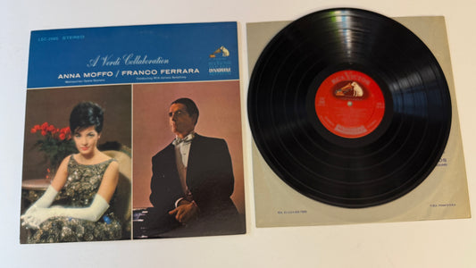 Anna Moffo A Verdi Collaboration Used Vinyl LP VG+\VG