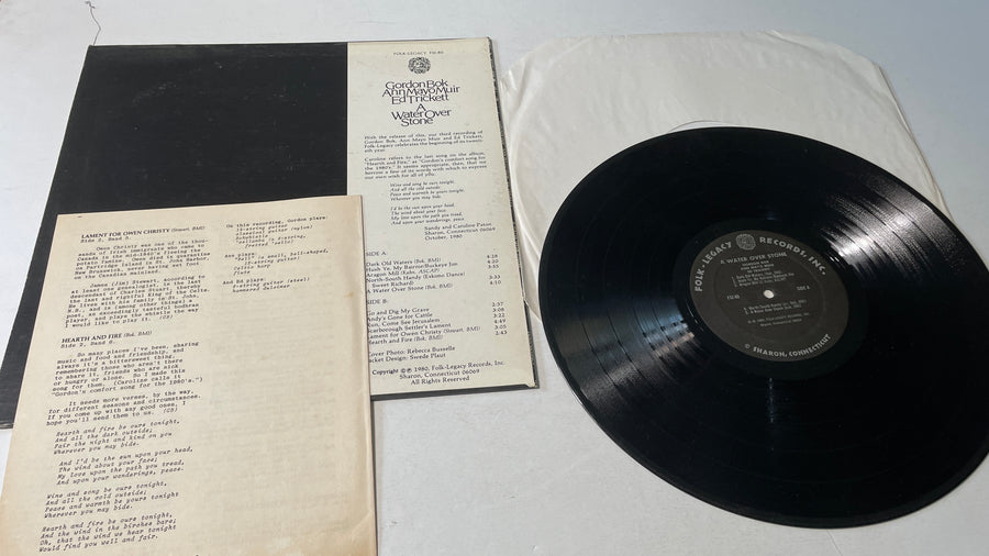 Gordon Bok A Water Over Stone Used Vinyl LP VG+\VG+