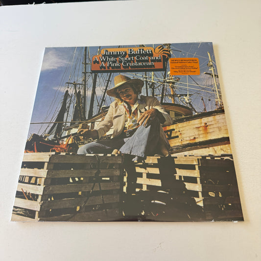 Jimmy Buffett A White Sport Coat And A Pink Crustacean New Colored Vinyl LP M\M