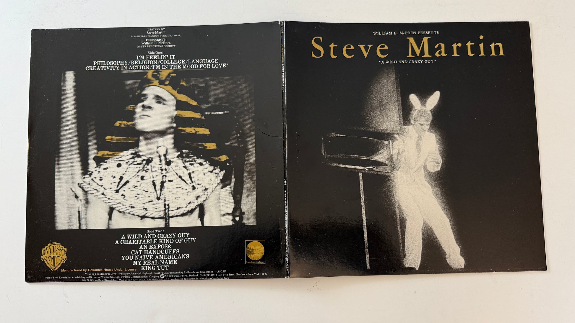 Steve Martin A Wild And Crazy Guy Used Vinyl LP VG+\VG+