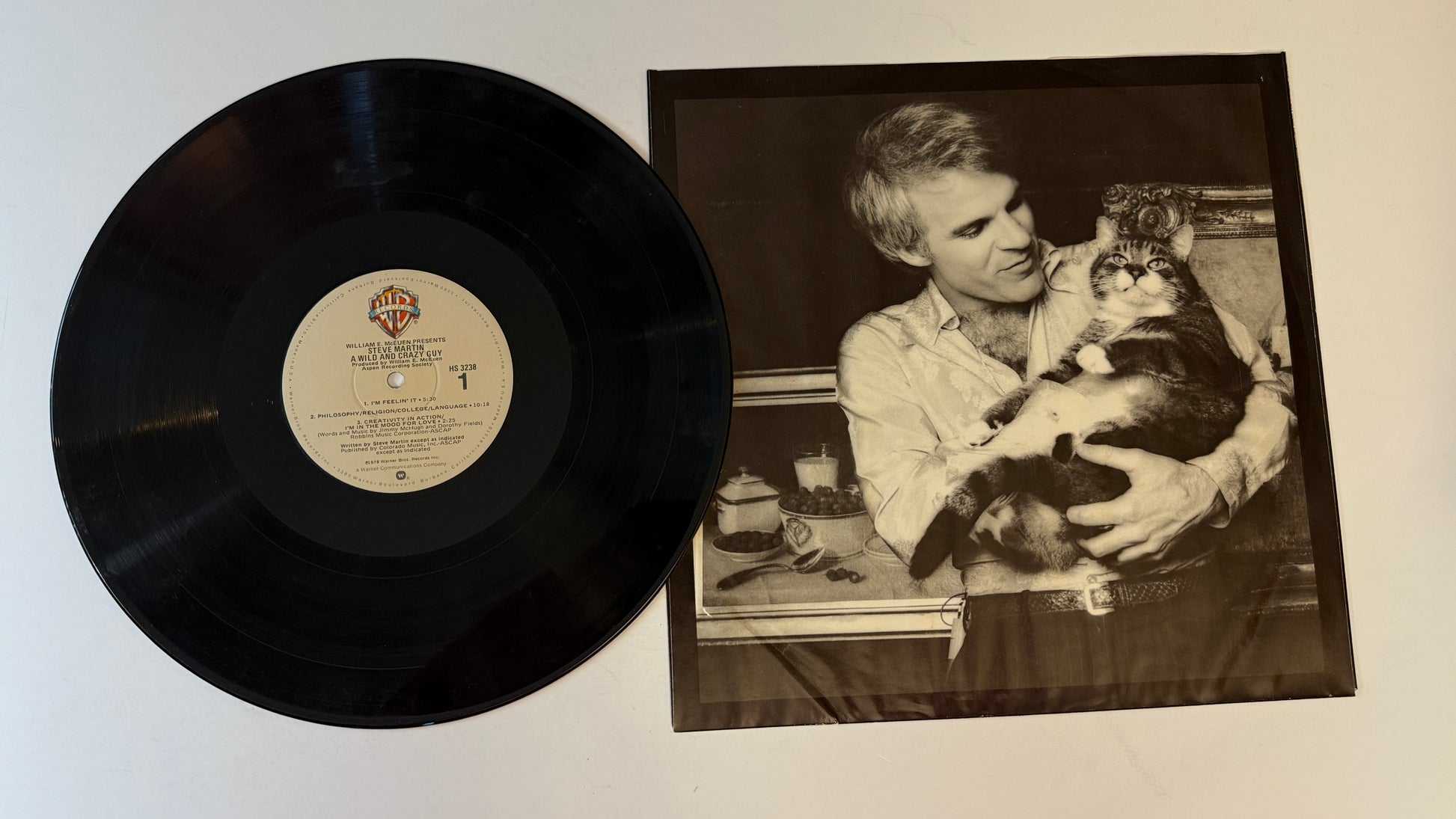 Steve Martin A Wild And Crazy Guy Used Vinyl LP VG+\G+