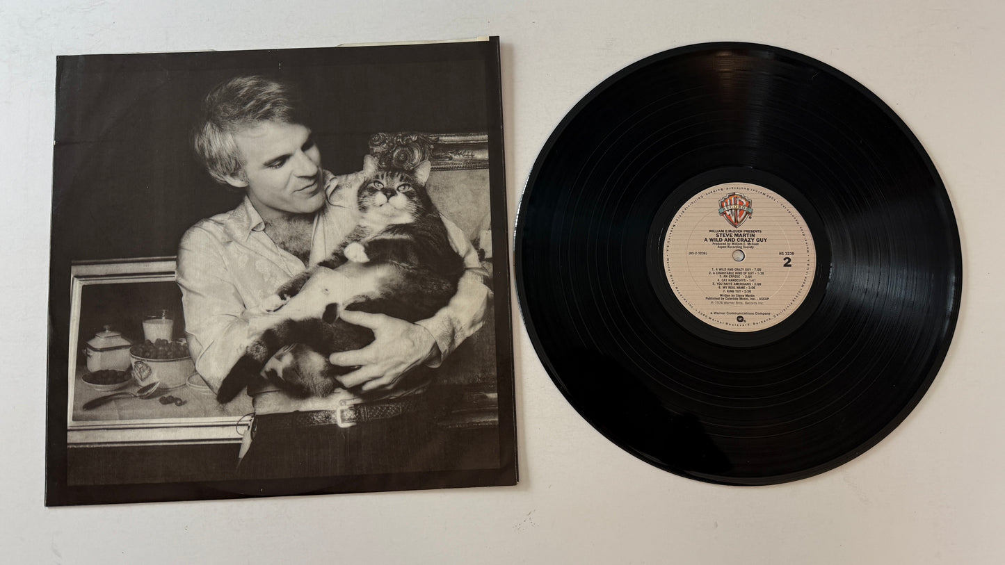 Steve Martin A Wild And Crazy Guy Used Vinyl LP VG+\VG+