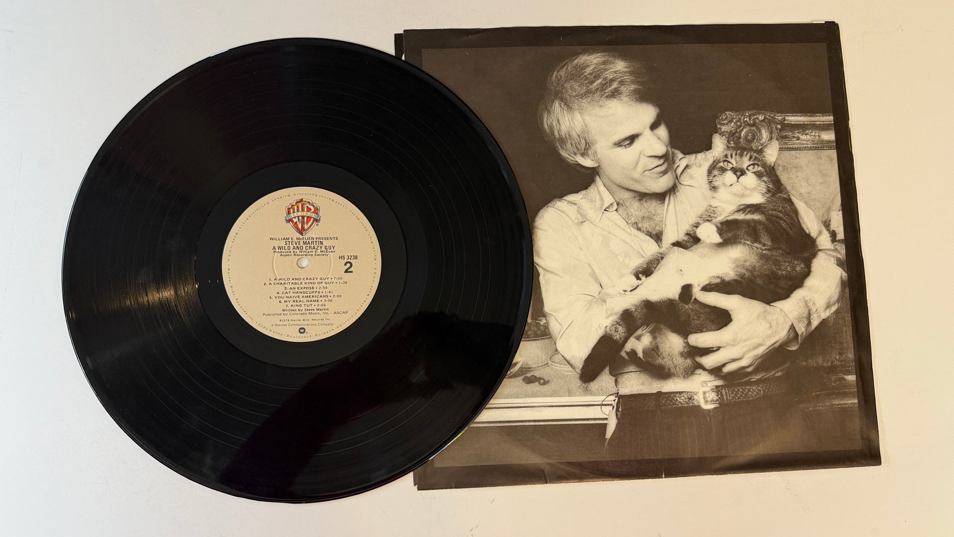 Steve Martin A Wild And Crazy Guy Used Vinyl LP VG+\VG