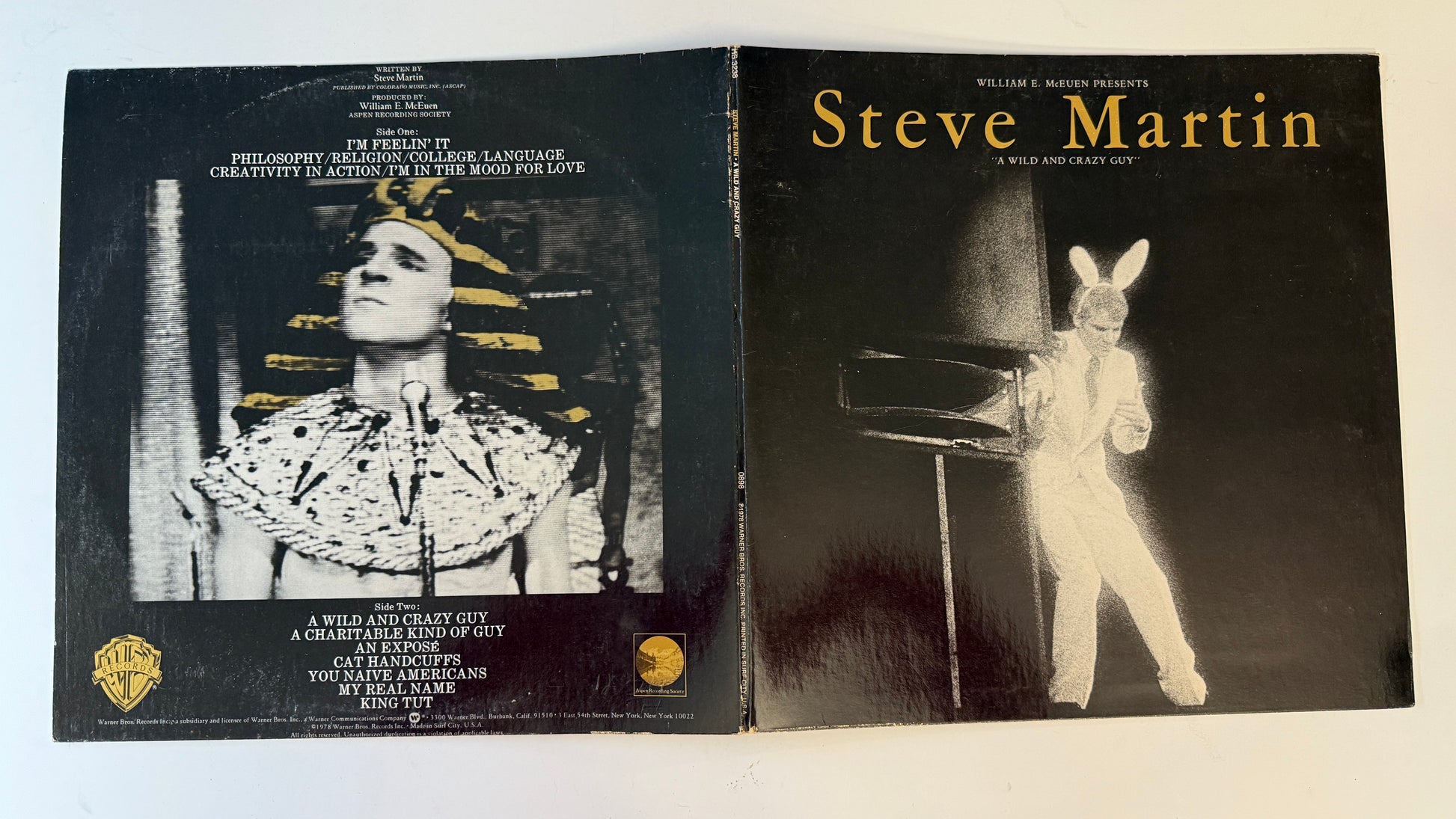Steve Martin A Wild And Crazy Guy Used Vinyl LP VG+\G+