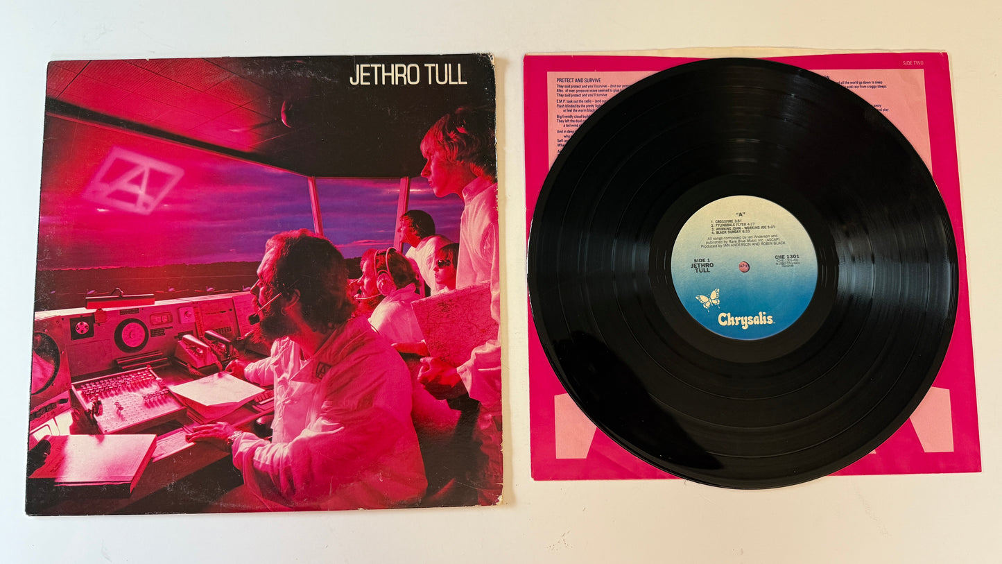 Jethro Tull A Used Vinyl LP VG\VG