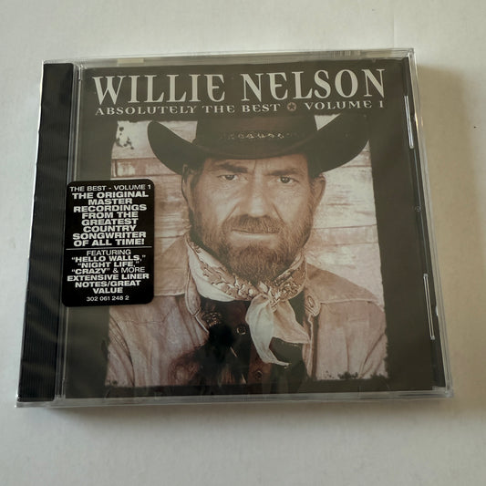 Willie Nelson Absolutely The Best Volume 1 New Sealed CD M\M