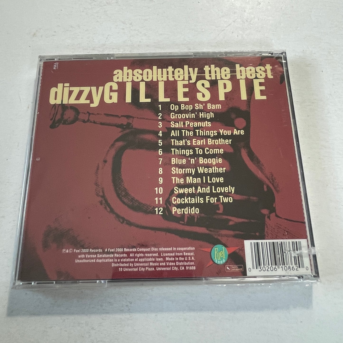 Dizzy Gillespie Absolutely The Best Used CD M\NM