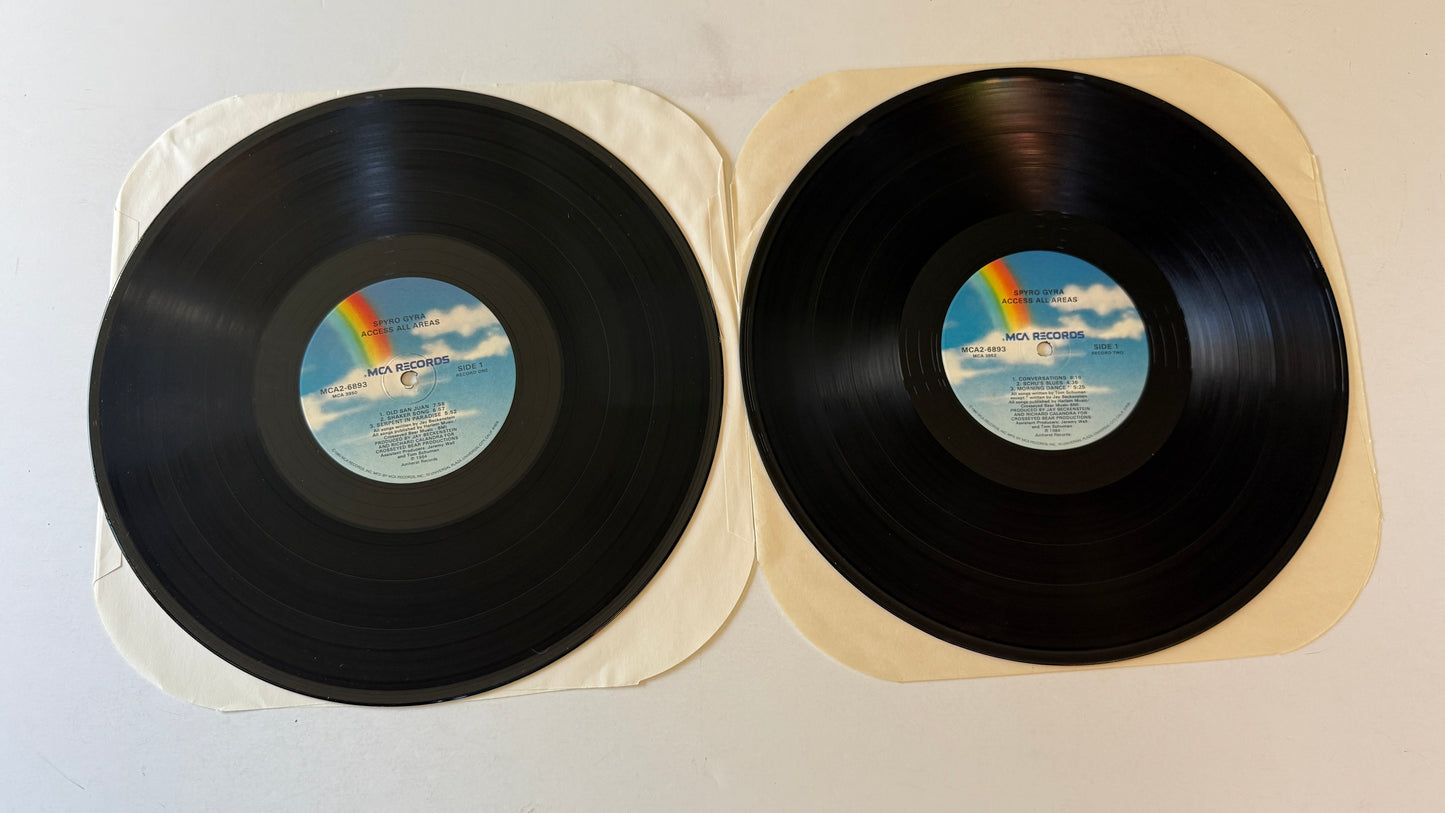 Spyro Gyra Access All Areas Used Vinyl 2LP VG+\VG+