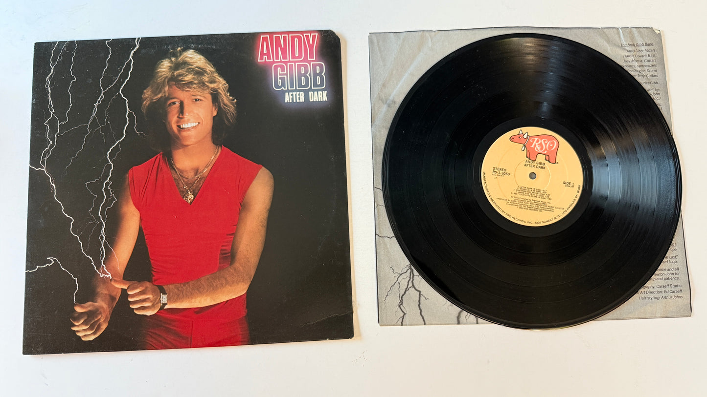 Andy Gibb After Dark Used Vinyl LP VG+\VG