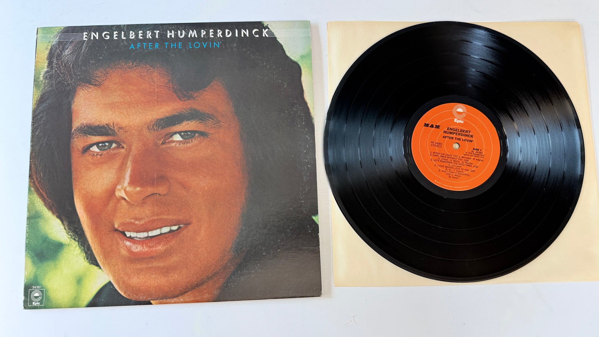 Engelbert Humperdinck After The Lovin' Used Vinyl LP VG+\VG