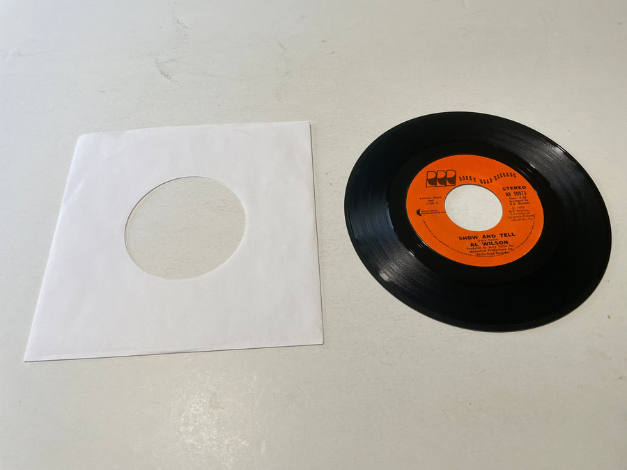 Al Wilson Show And Tell Used 45 RPM 7" Vinyl VG+\VG+