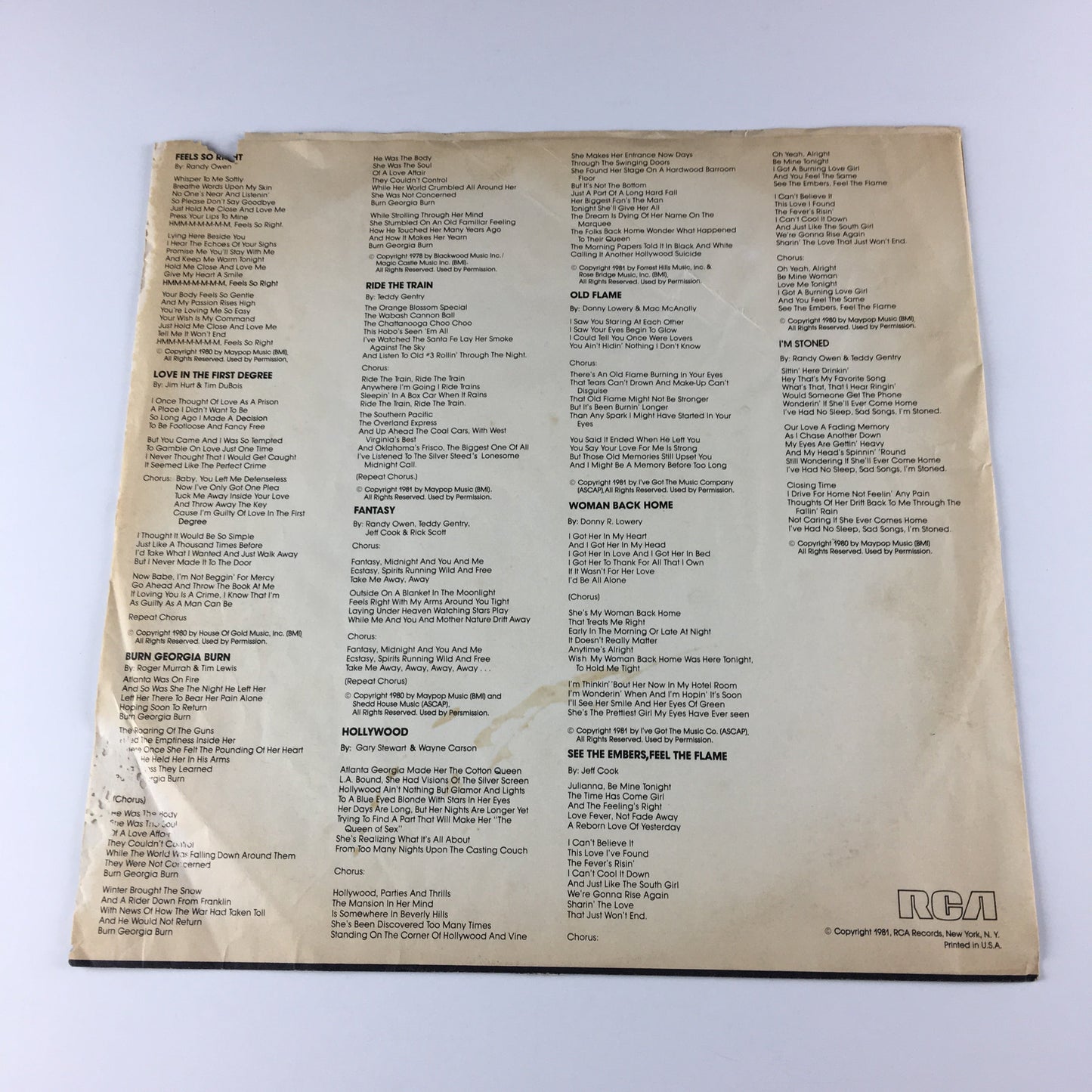 Alabama Feels So Right \ Black