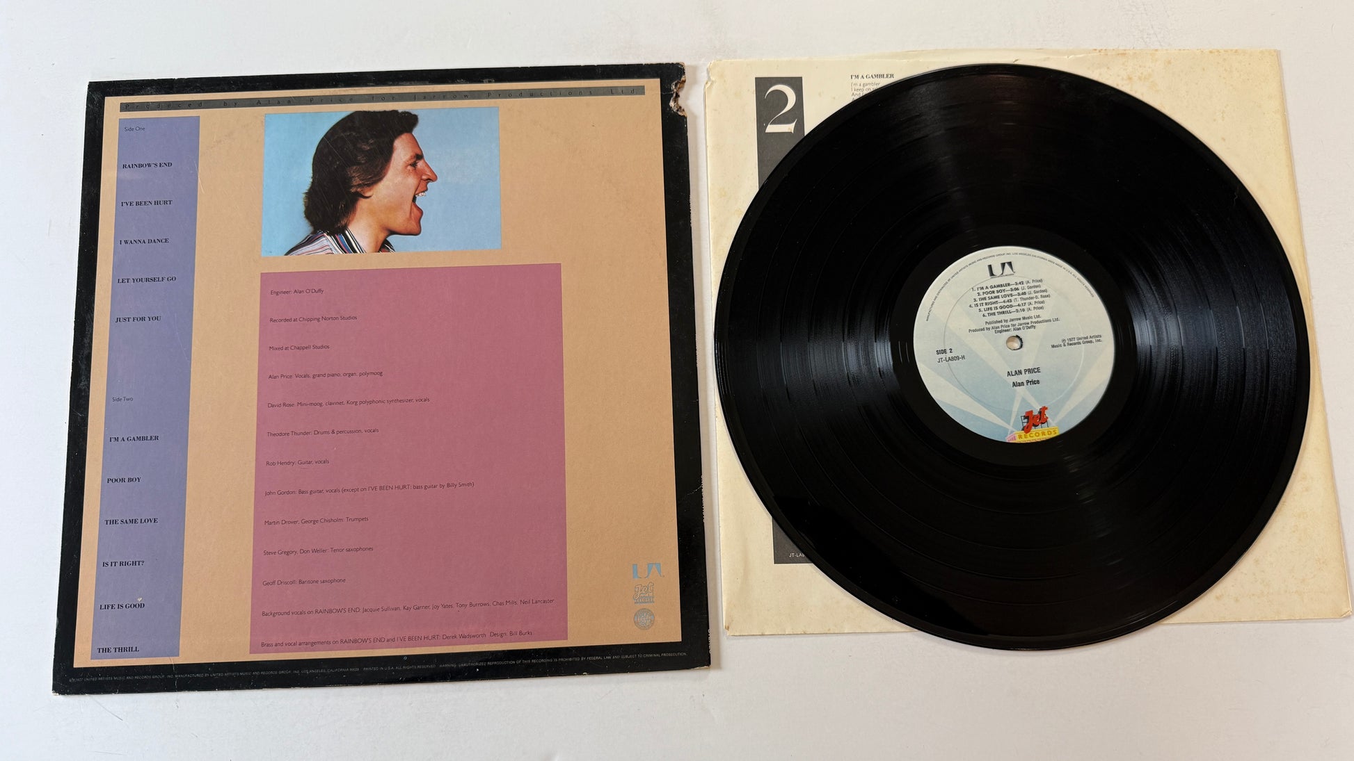 Alan Price Alan Price Used Vinyl LP VG+\G+