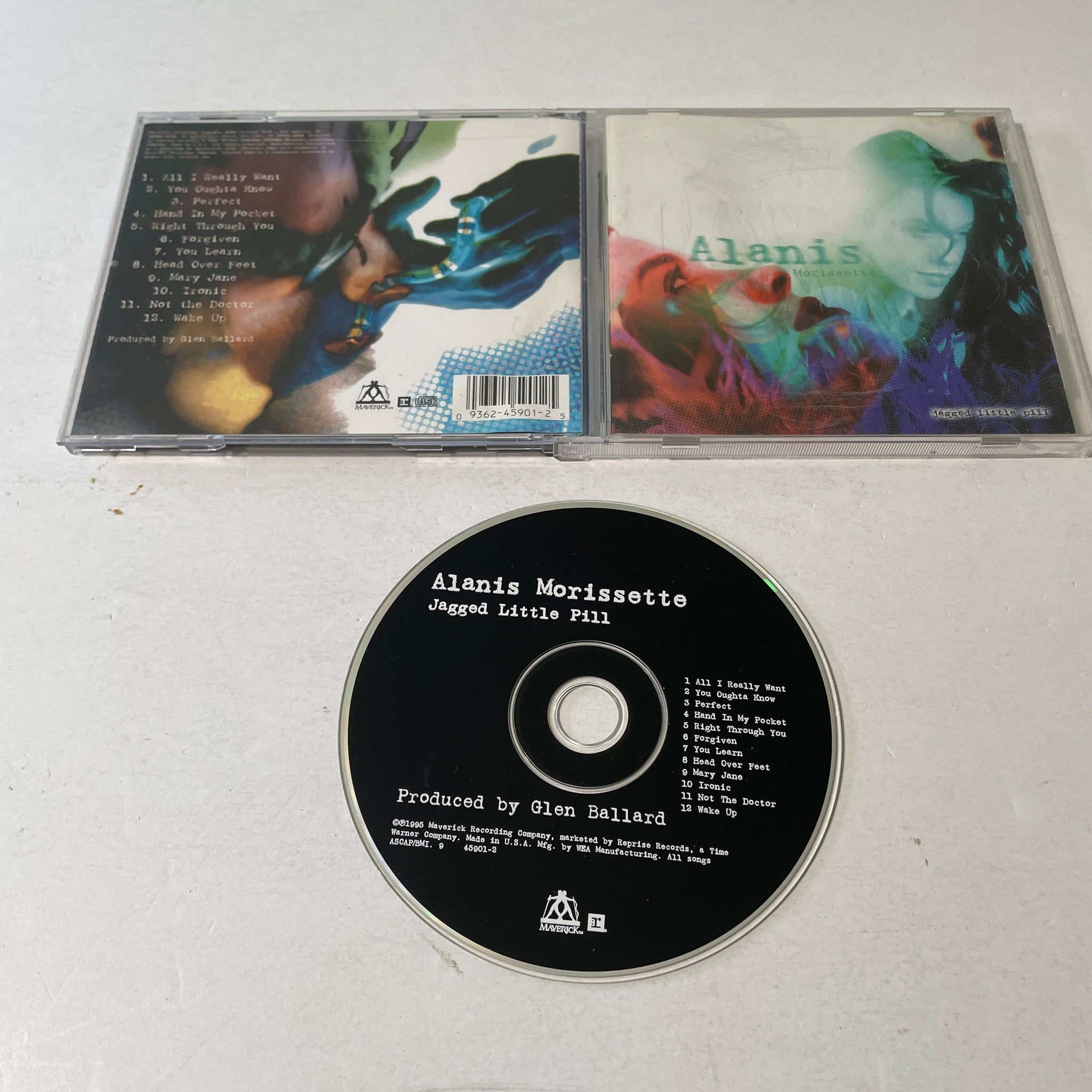 Alanis Morissette Jagged Little Pill Used CD VG+\VG - Slow Turnin