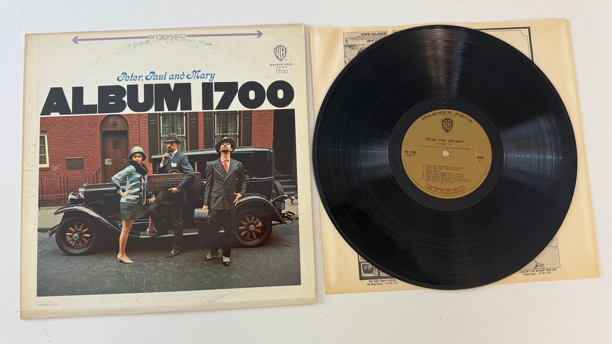 Peter, Paul & Mary Album 1700 Used Vinyl LP VG+\VG