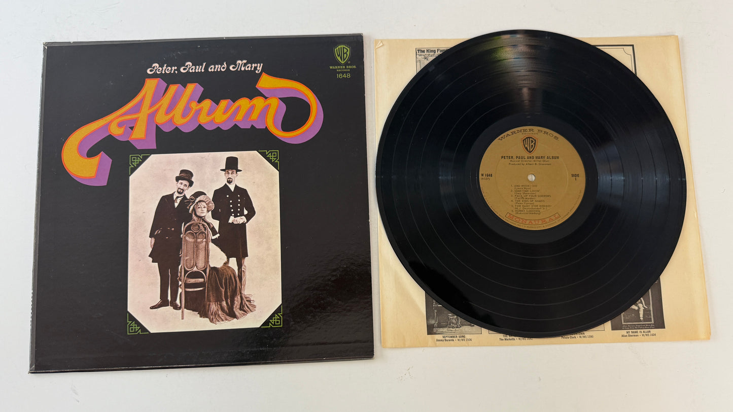 Peter, Paul & Mary Album Used Vinyl LP VG+\VG
