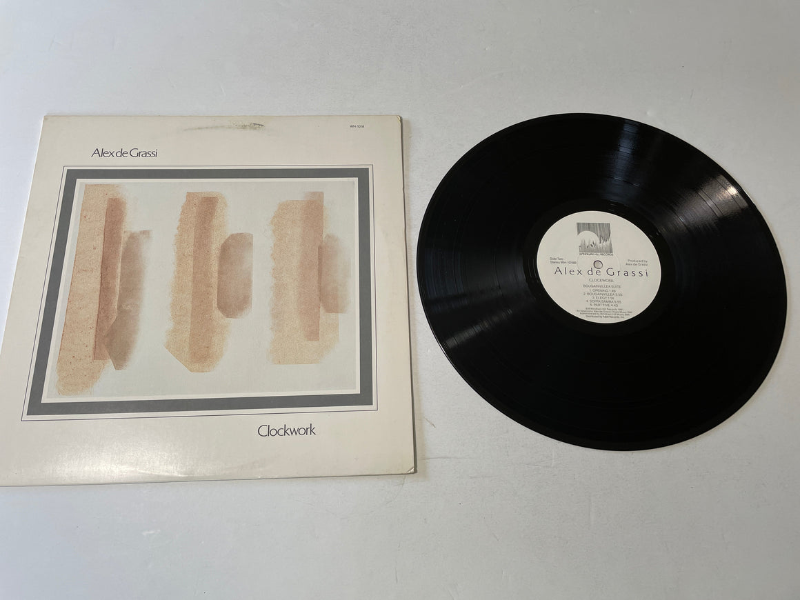 Alex De Grassi Clockwork Used Vinyl LP VG+\VG