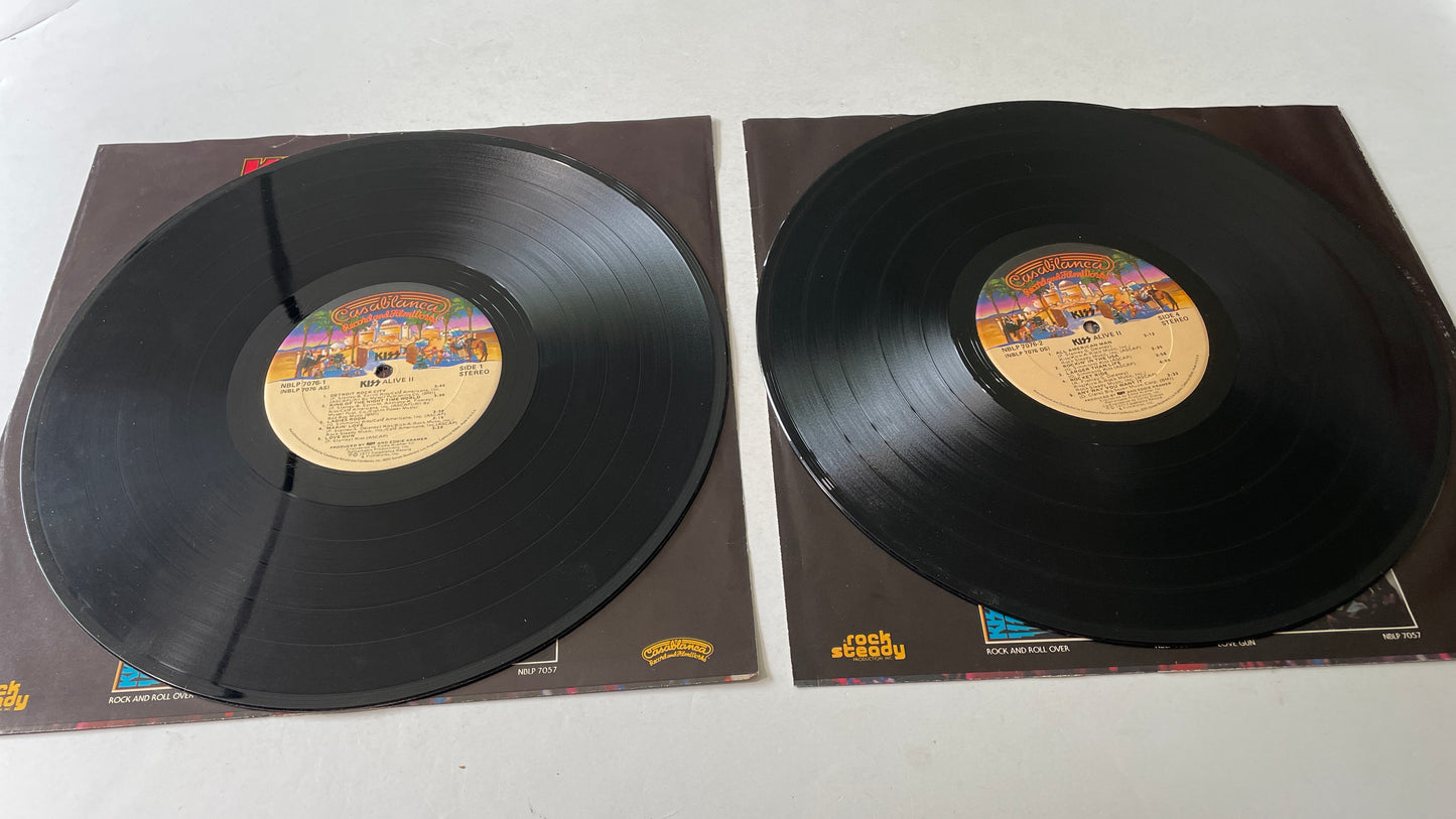 Kiss Alive II Used Vinyl 2LP VG+\G+