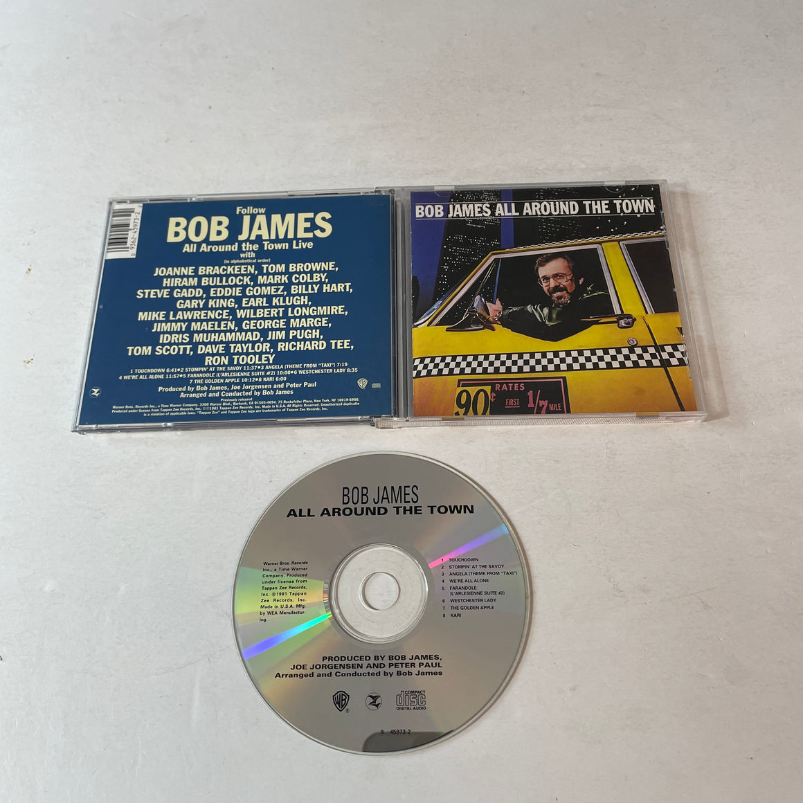 Bob James All Around The Town Used CD VG+\VG+