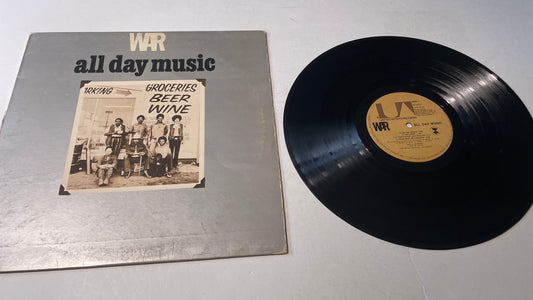 War All Day Music Used Vinyl LP VG+\G+