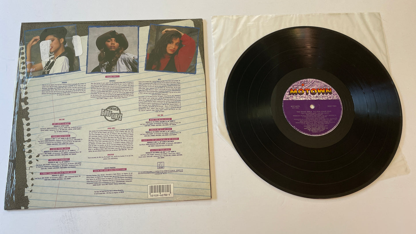 The Good Girls All For Your Love Used Vinyl LP VG+\VG+