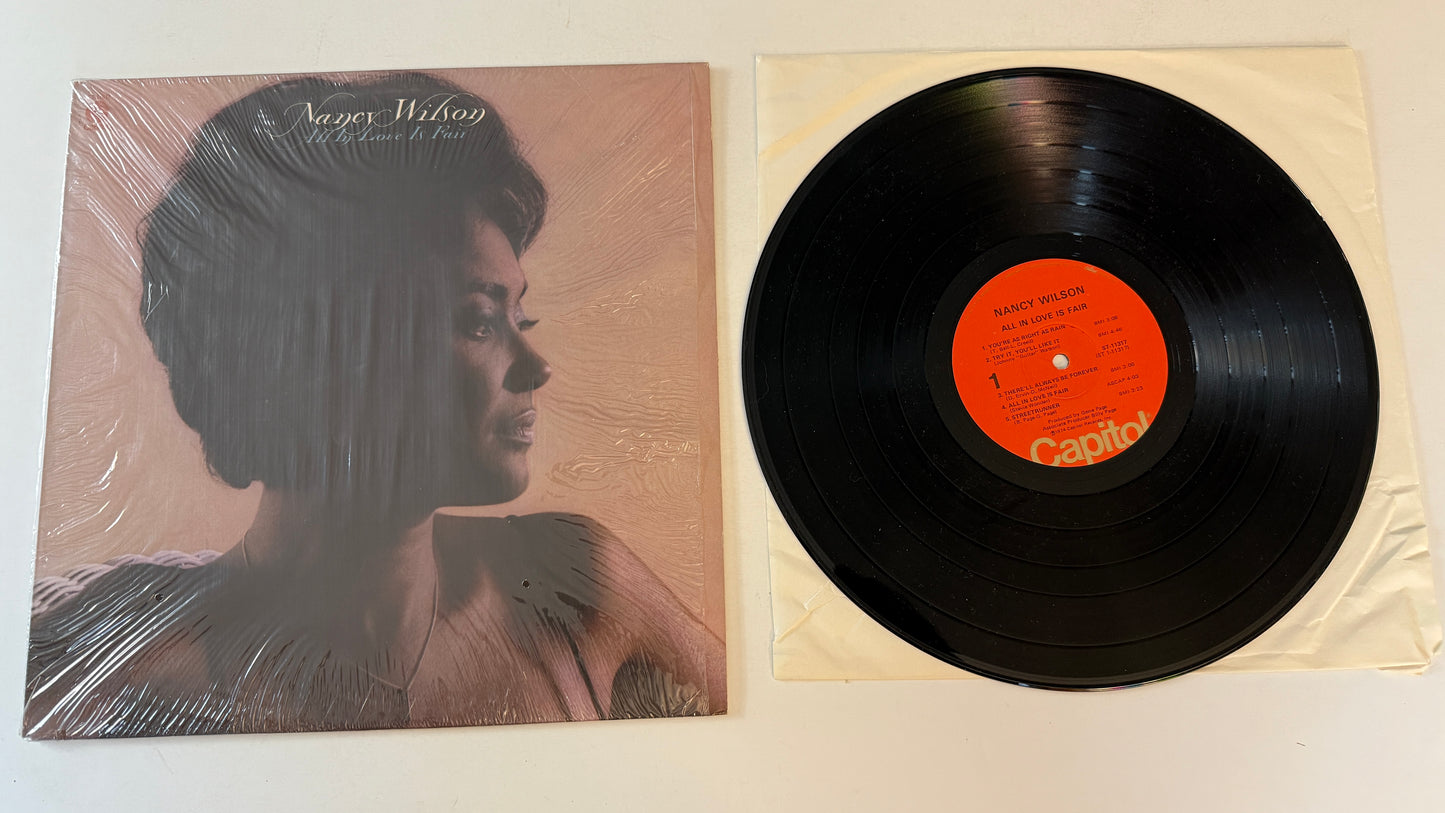 Nancy Wilson All In Love Is Fair Used Vinyl LP VG+\VG+