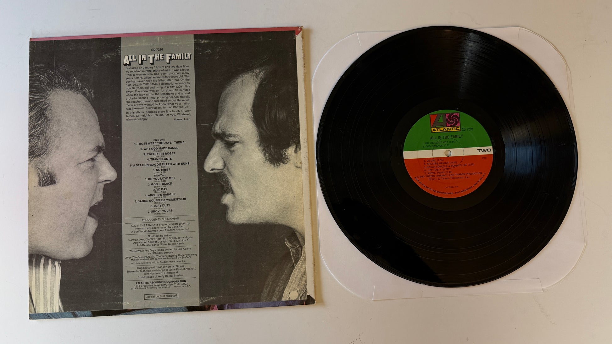 "All In The Family" Cast All In The Family Used Vinyl LP VG+\VG