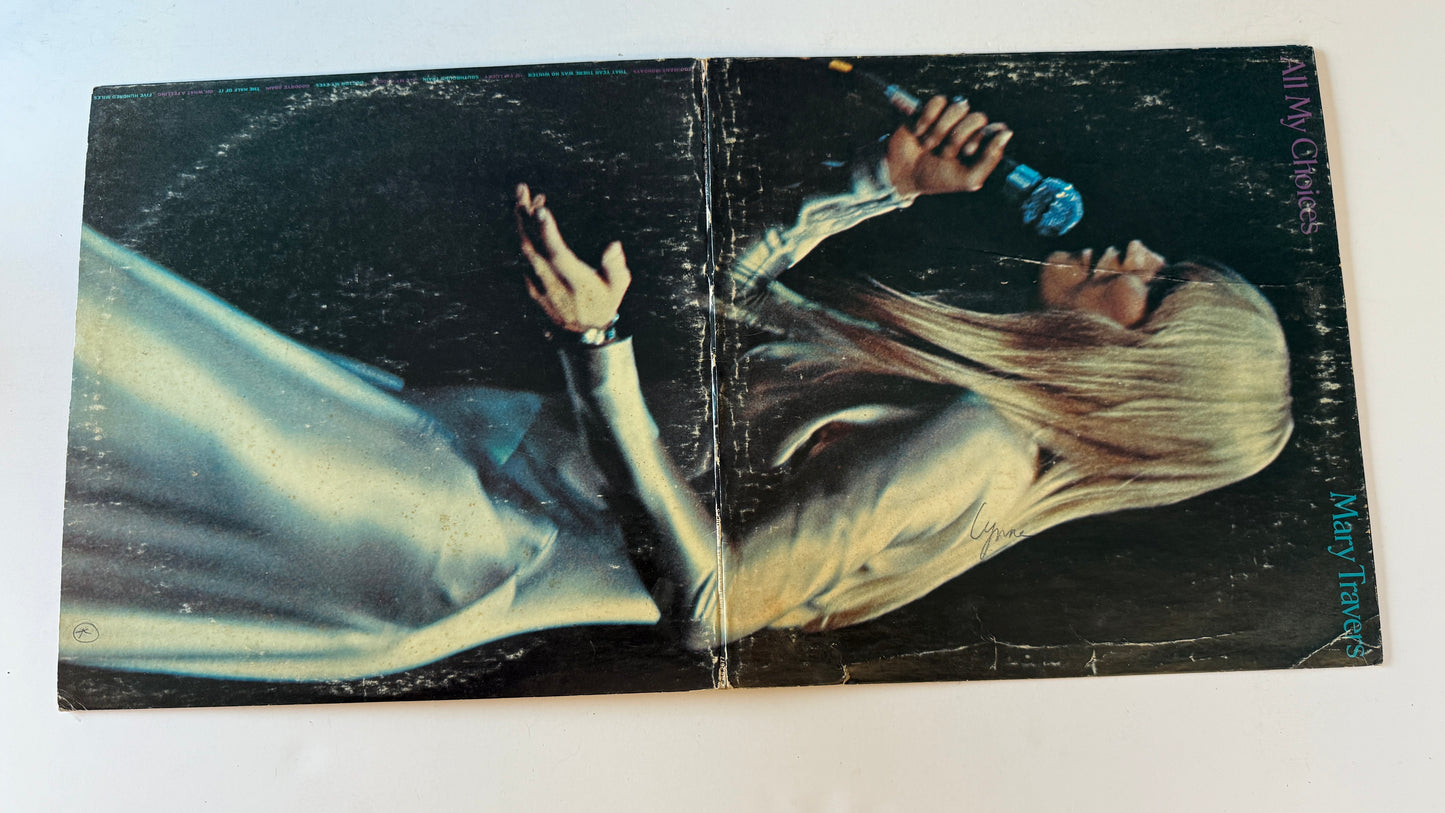 Mary Travers All My Choices Used Vinyl LP VG\G+