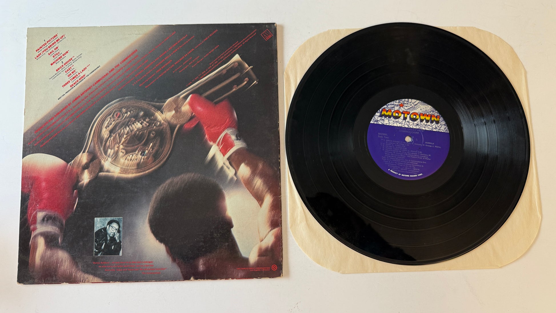 Commodores All The Great Hits Used Vinyl LP VG+\VG