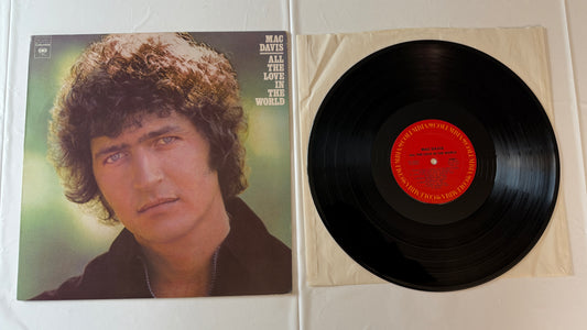 Mac Davis All The Love In The World Used Vinyl LP VG\VG+