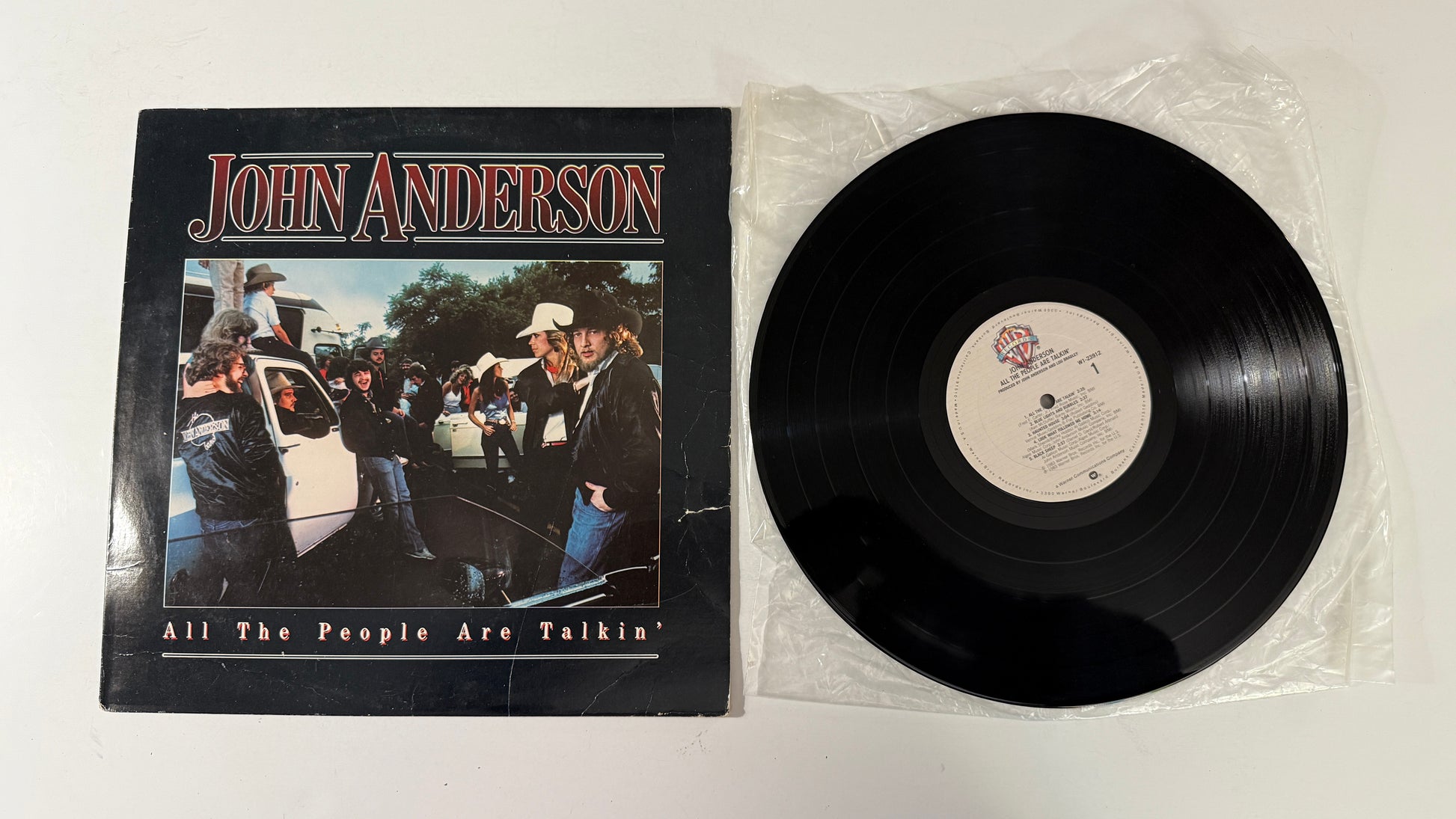 John Anderson All The People Are Talkin' Used Vinyl LP VG+\VG