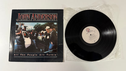 John Anderson All The People Are Talkin' Used Vinyl LP VG+\VG