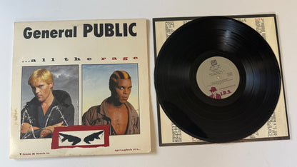General Public ...All The Rage Used Vinyl LP VG+\VG