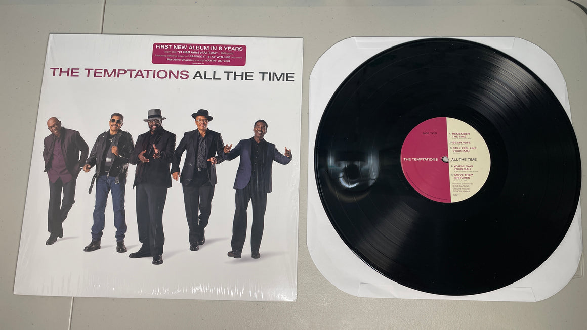 The Temptations All The Time Used Vinyl LP VG+\VG+