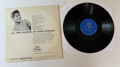 Sarah Vaughan All Time Favorites Used Vinyl LP VG+\G+