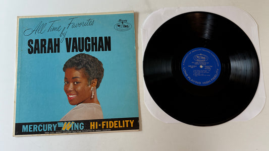 Sarah Vaughan All Time Favorites Used Vinyl LP VG+\G+